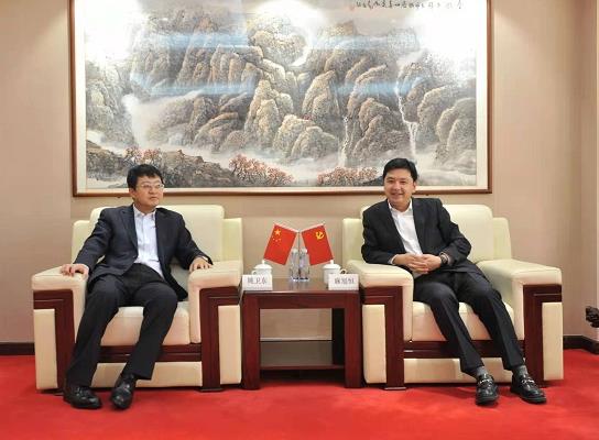 陕国投信托总裁一行拜访中国工商银行陕西省分行